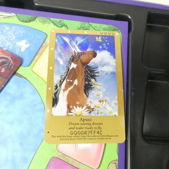 Treasure Trot Bella Sera Board Game w/ Apuni Horse Card Exclusive 2007 - Picture 5 of 10